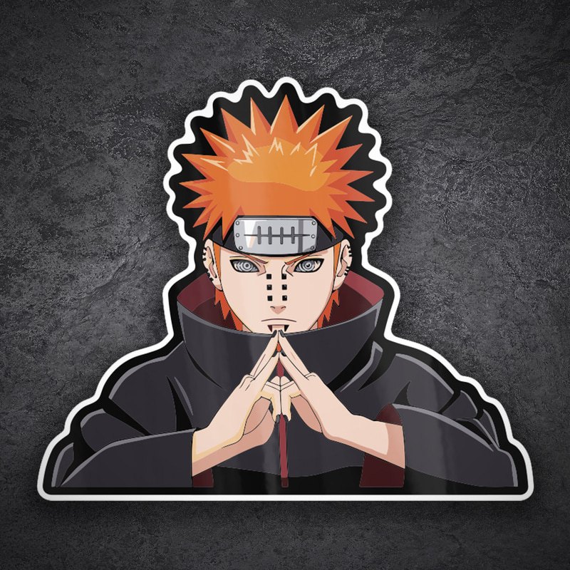 Pegatinas: Naruto Pain Akatsuki
