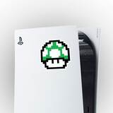 Pegatinas: Mario Bros Seta Pixel Verde 5