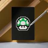 Pegatinas: Mario Bros Seta Pixel Verde 6