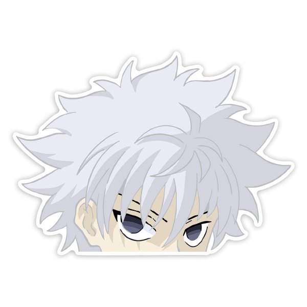 Pegatinas: Hunter x Hunter Killua Cabeza