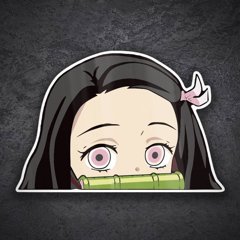 Pegatinas: Demon Slayer Nezuko Bambú