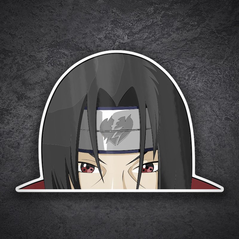 Pegatinas: Naruto Itachi Akatsuki