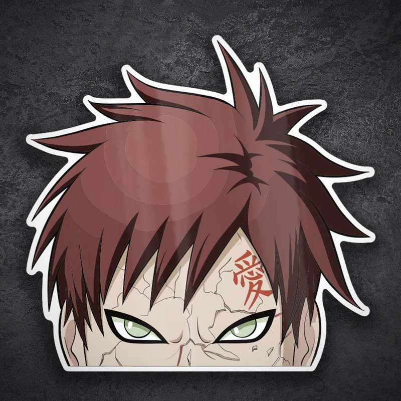 Pegatinas: Naruto Gaara del Desierto