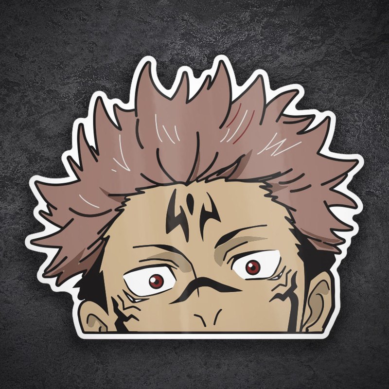 Pegatinas: Jujutsu Kaisen Sukuna Rostro
