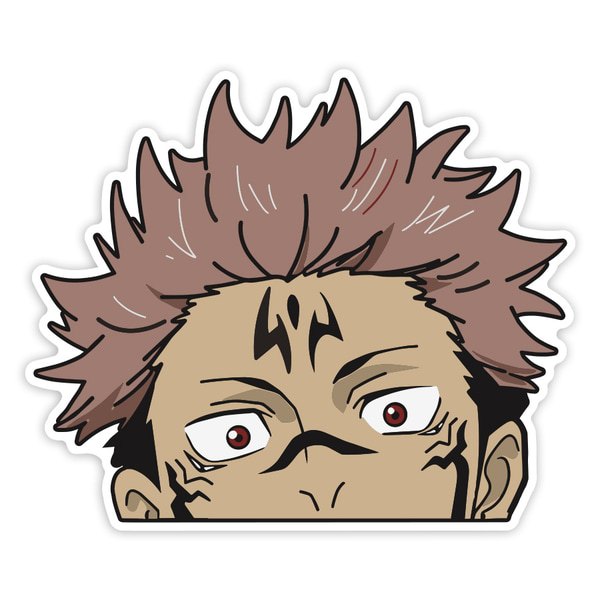 Pegatinas: Jujutsu Kaisen Sukuna Rostro