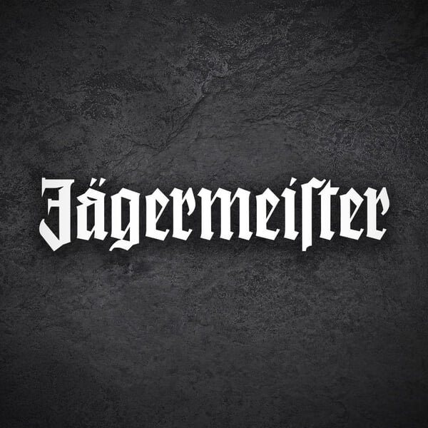 Pegatinas: Jägermeister Logo Corte