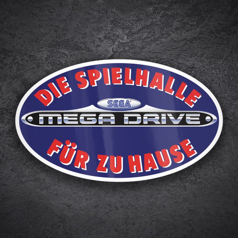 Pegatinas: Sega Mega Drive