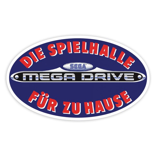 Pegatinas: Sega Mega Drive