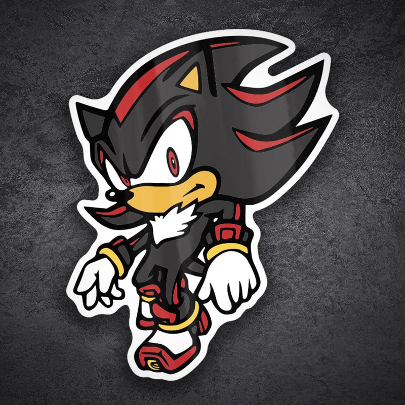Pegatinas: Shadow the Hedgehog