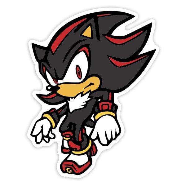 Pegatinas: Shadow the Hedgehog