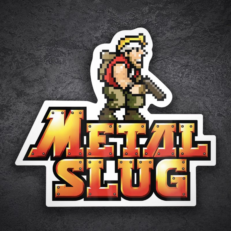 Pegatinas: Metal Slug Pixel Retro