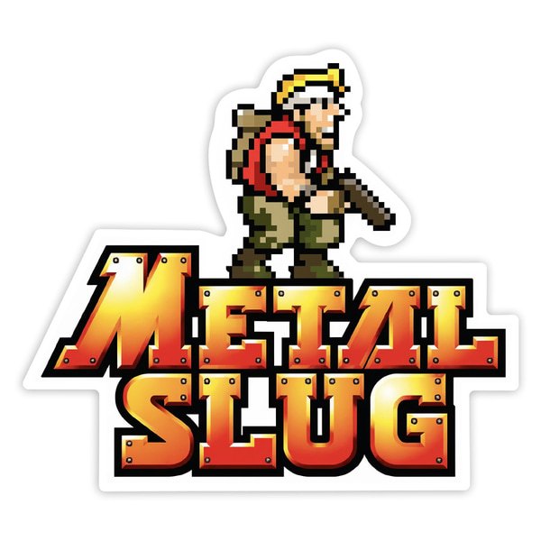 Pegatinas: Metal Slug Pixel Retro