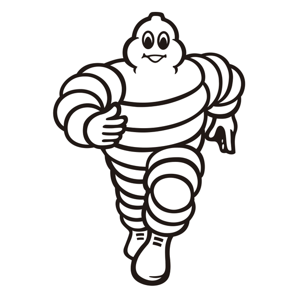 Pegatinas: Michelin Bibendum Marcha