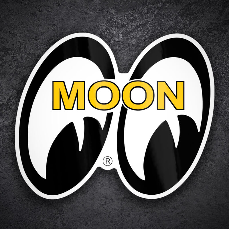 Pegatinas: Moon Eyes Logo Original