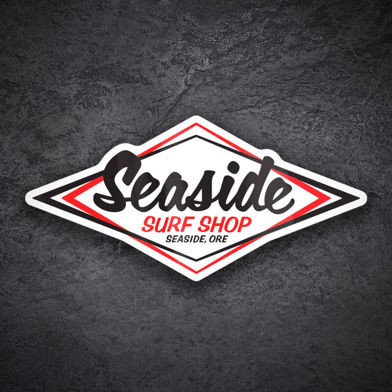 Pegatinas: Seaside Surf Shop Oregon