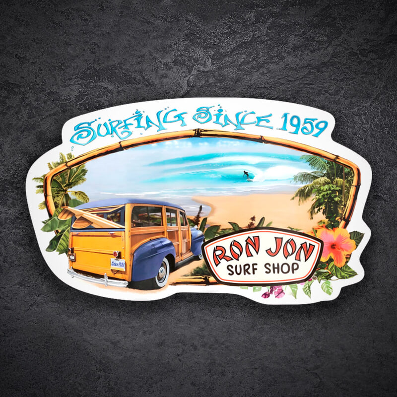 Pegatinas: Ron Jon Surfing Since 1959
