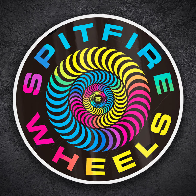 Pegatinas: Spitfire Wheels Espiral