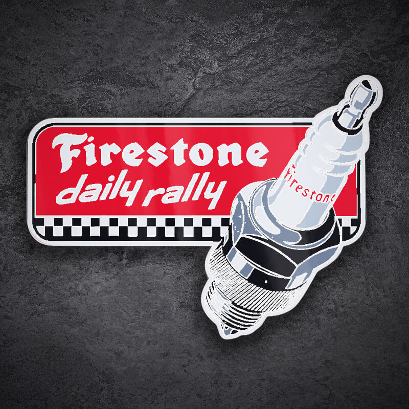 Pegatinas: Firestone Daily Rally