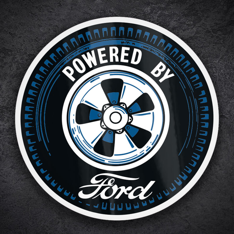 Pegatinas: Powered by Ford