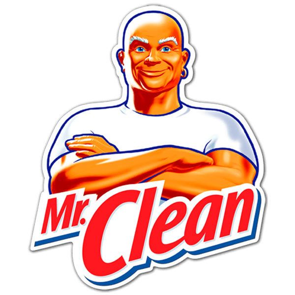 Pegatinas: Mr. Clean (Don Limpio)