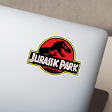 Pegatinas: Jurassic Park Logo 3
