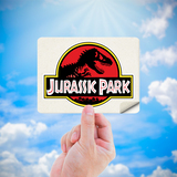 Pegatinas: Jurassic Park Logo 5