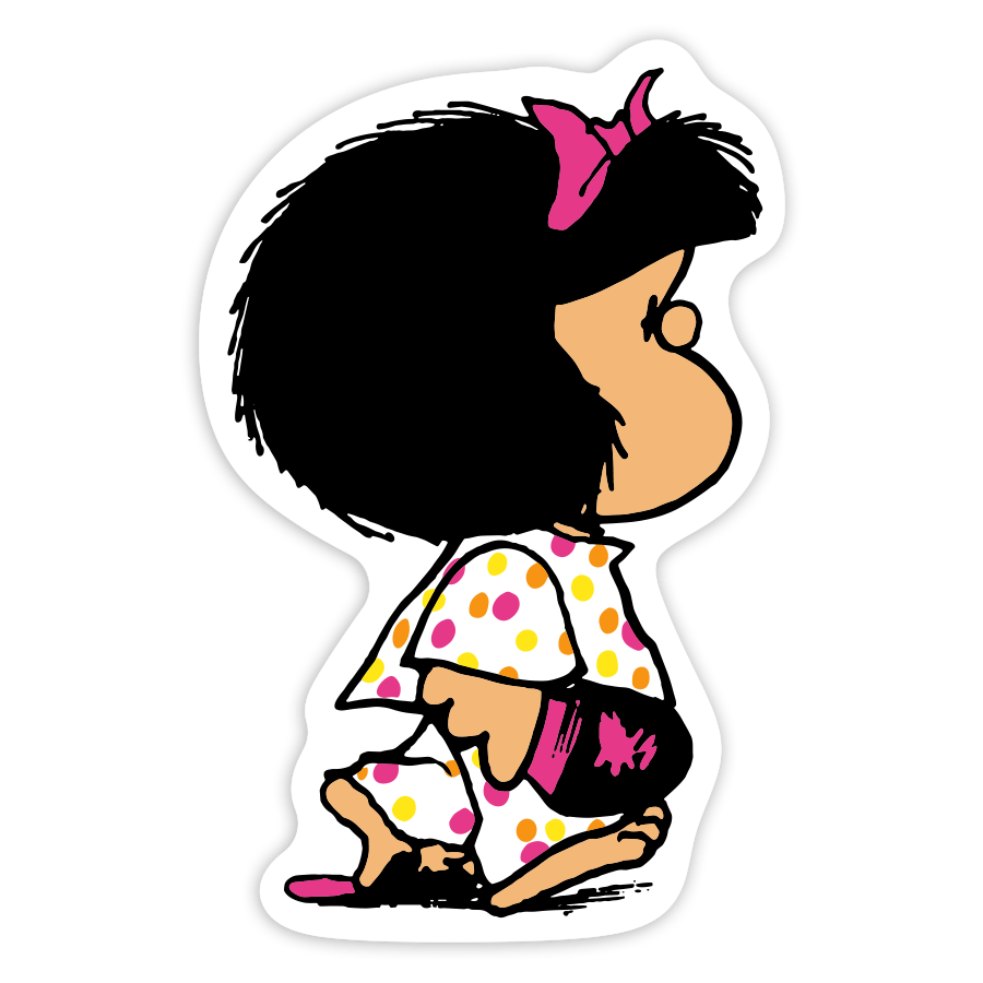 Pegatinas: Mafalda en Pijama