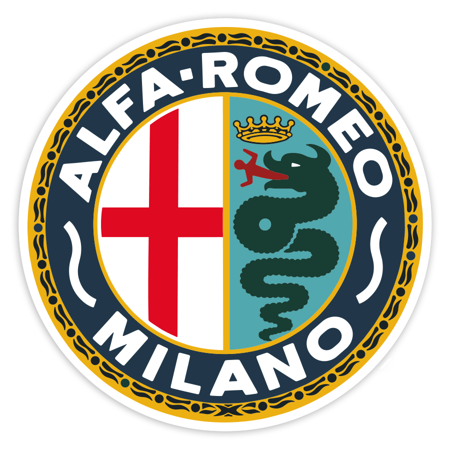 Pegatinas: Emblema Alfa Romeo Milano