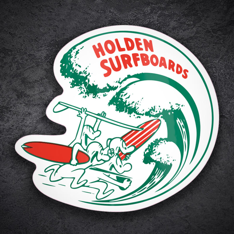 Pegatinas: Holden Surfboards