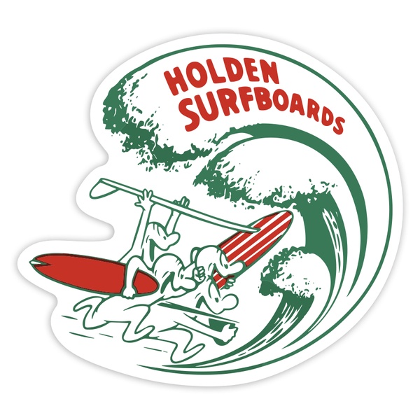 Pegatinas: Holden Surfboards