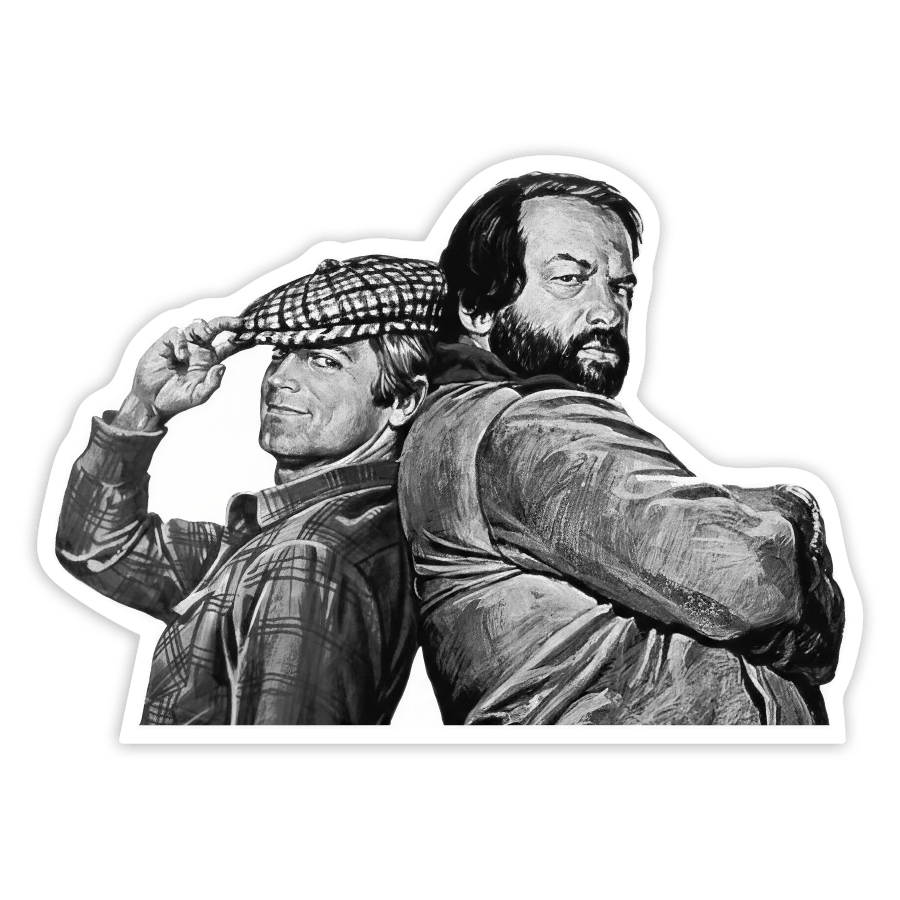 Pegatinas: Bud Spencer y Terence Hill