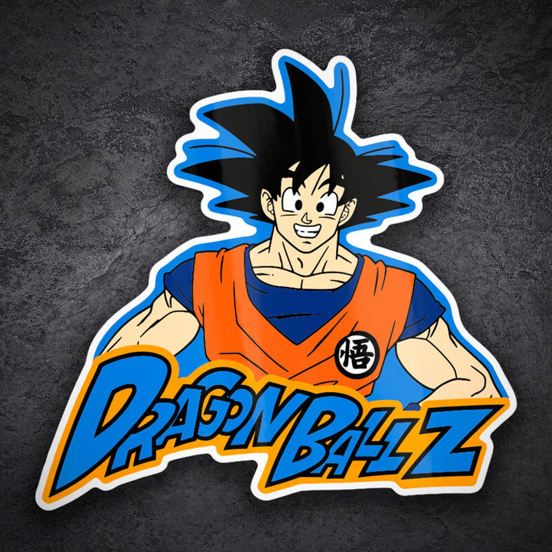 Pegatinas: Dragon Ball Z Goku