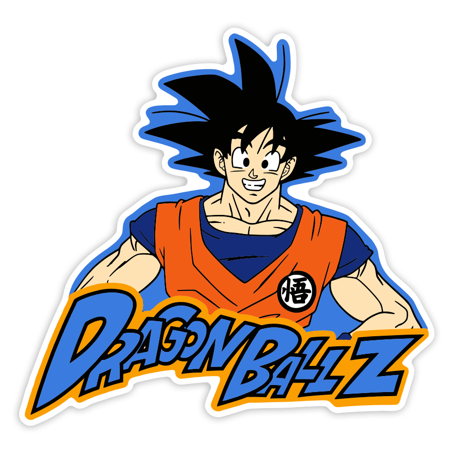 Pegatinas: Dragon Ball Z Goku