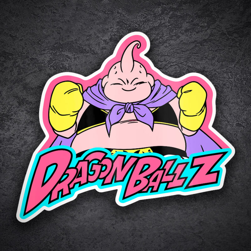 Pegatinas: Dragon Ball Z Majin Buu