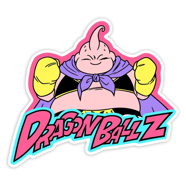 Pegatinas: Dragon Ball Z Majin Buu