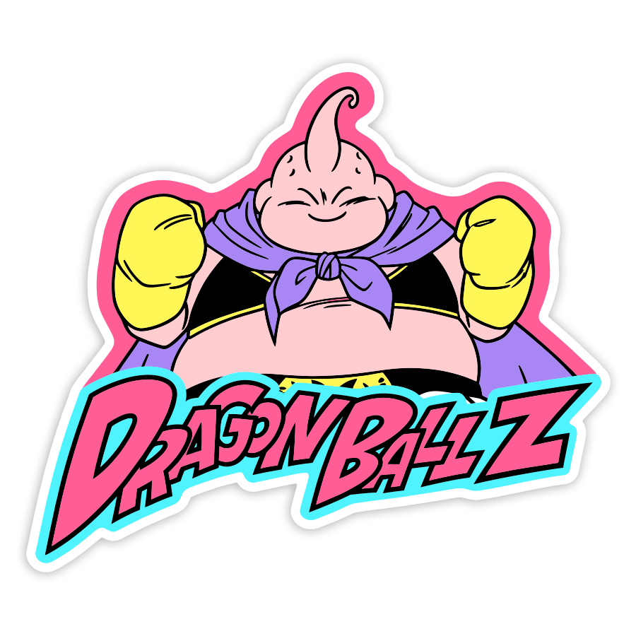 Pegatinas: Dragon Ball Z Majin Buu