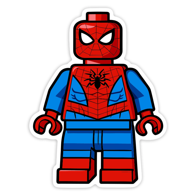 Pegatinas: Lego Marvel Spider-Man