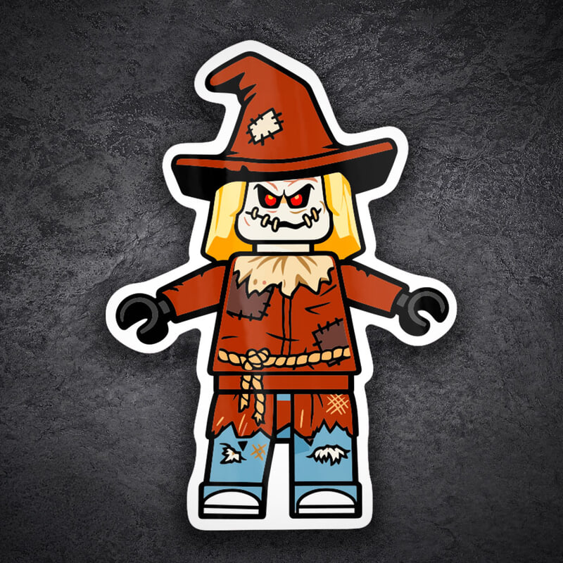 Pegatinas: Lego Espantapájaros Hechizado