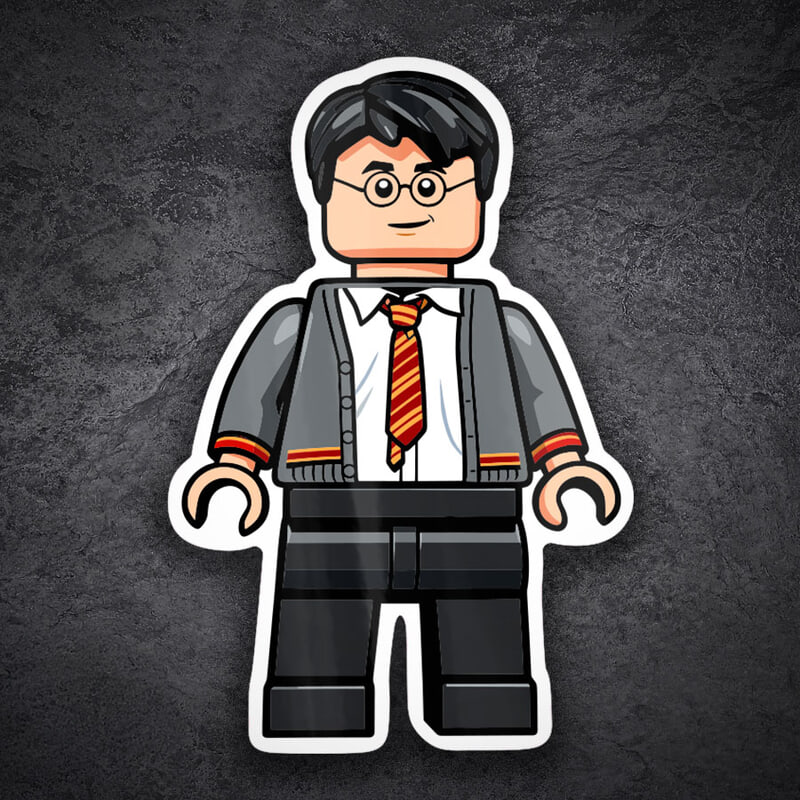 Pegatinas: Lego Harry Potter