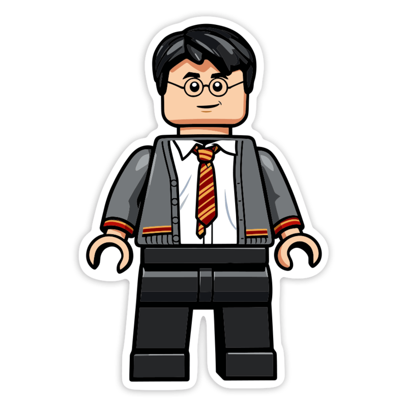 Pegatinas: Lego Harry Potter