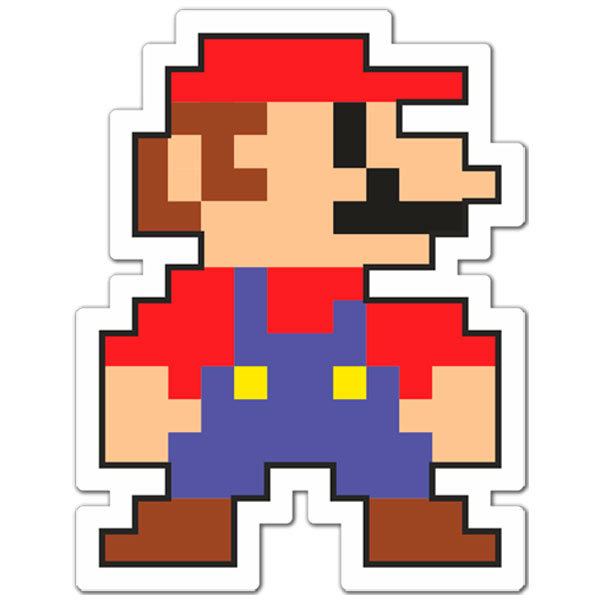 Pegatina Mario Bros