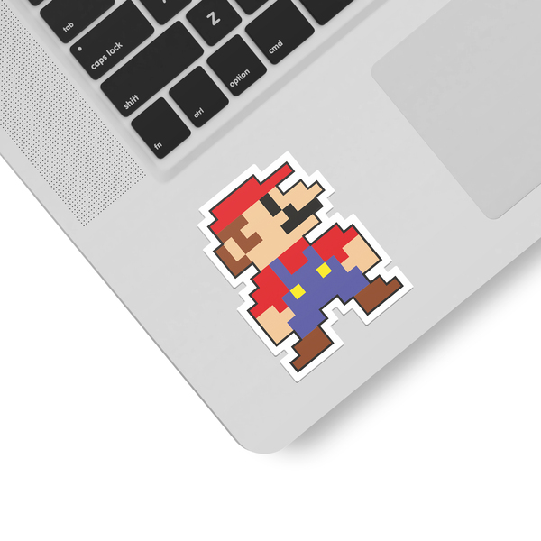 Pegatinas: Mario Bros Pixel
