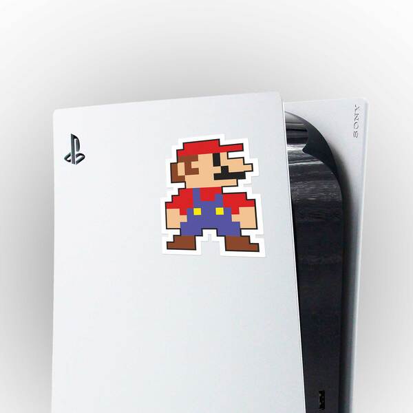 Pegatinas: Mario Bros Pixel 4