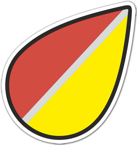 Pegatinas: Insignia JDM Koreisha en Gota