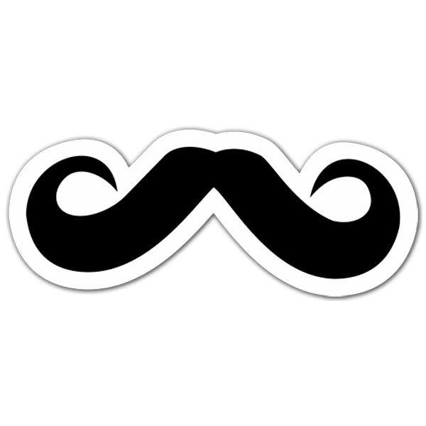 Pegatinas: Mostacho