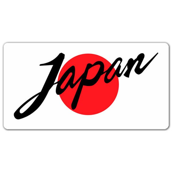 Pegatinas: Japan Flag