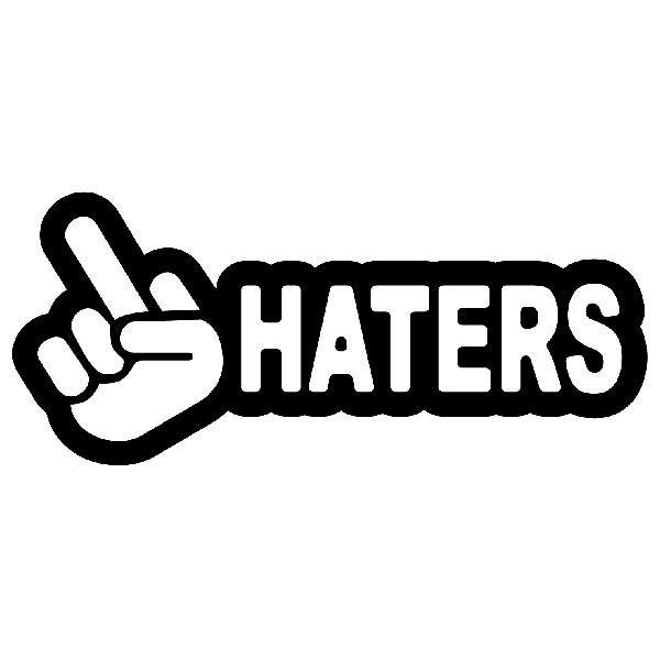 Pegatinas: Fuck Haters