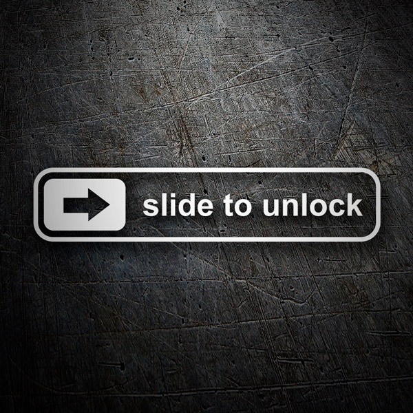 Pegatinas: Slide to Unlock