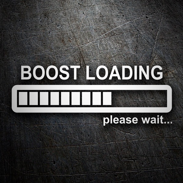 Pegatinas: Boost Loading please wait