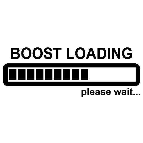 Pegatinas: Boost Loading please wait